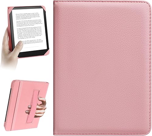 Vista 12 de Funda universal para Kindle eReader de 6 pulgadas, compatible con Paperwhite (2015/2018)/Pocketbook y Tolino/Kobo Clara HD, funda protectora de 6