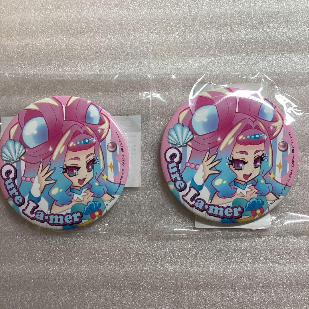 最安 プリキュア トロピカル~ジュ マルイ 缶バッジ ローラセット