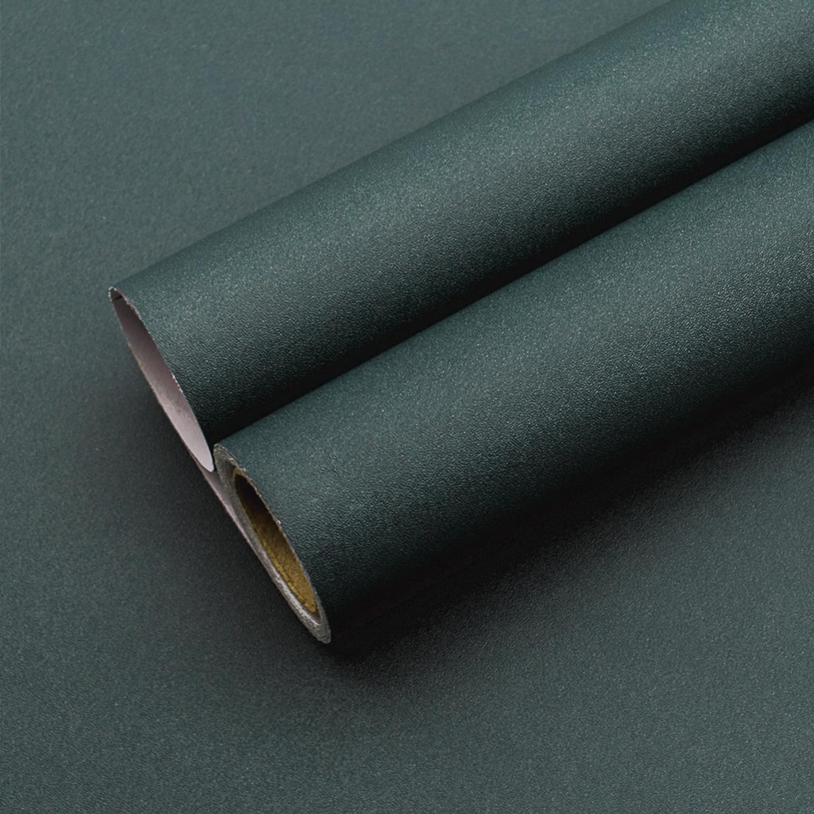 Papel tapiz verde esmeralda mate autoadhesivo de 60x305 cm para renovar muebles de cocina