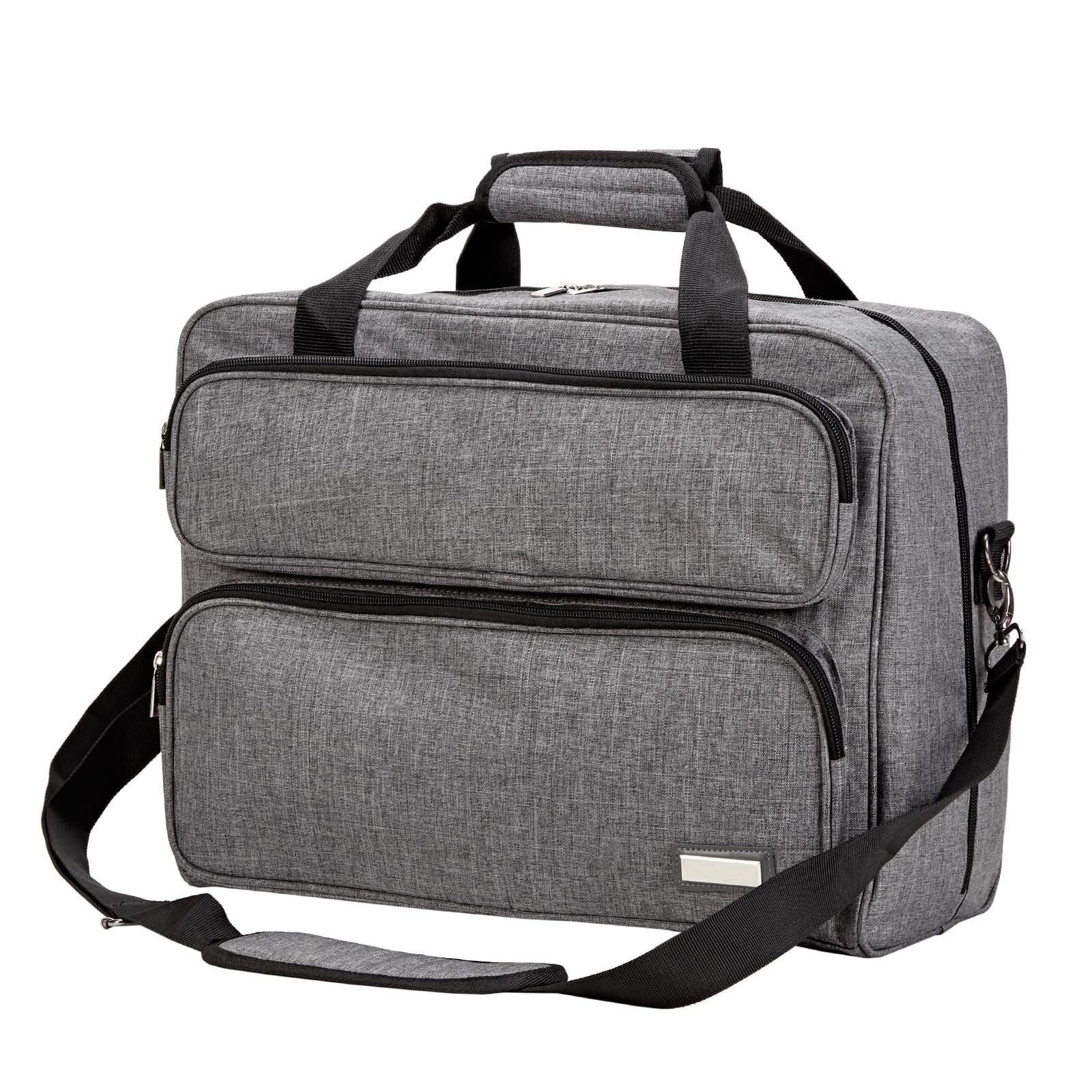 Borsa organizer per accessori da cucito densa con accesso superiore