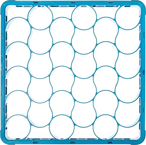 Miniatura 2 de Carlisle FoodService Products REW30S14 OptiClean NeWave - Extensor de estante de vidrio corto de polipropileno de 30 compartimentos, 19-34 pulgadas