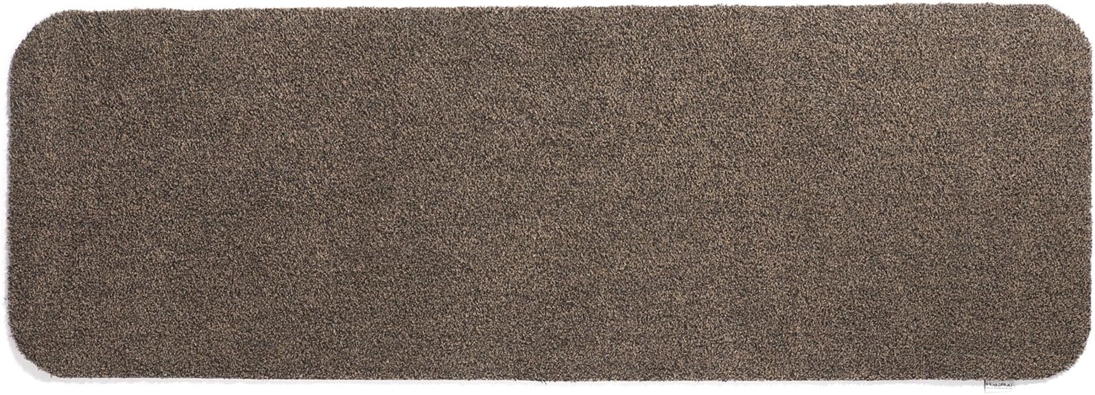 Dirt Trapper, Washable Door Mat, Square Corners, 116cm x 370cm Nut Brown