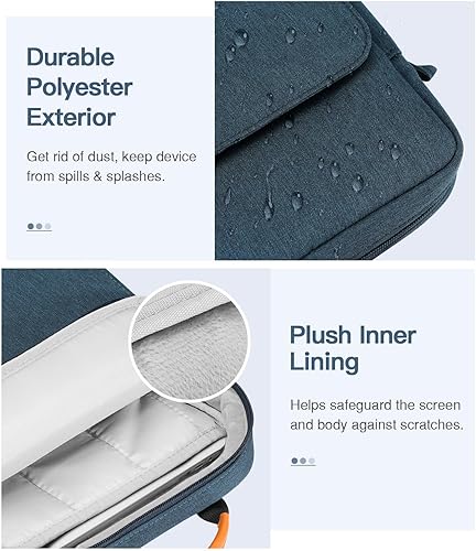 Vista 152 de MoKo Funda para tablet de 9 a 11 pulgadas, con asa para el hombro, se adapta a iPad Air M3 de 11 pulgadas, iPad A16 2025, Pro de 11 pulgadas, iPad