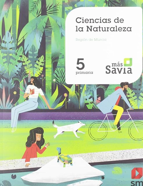 Portada de Naturales 5º Educacion Primaria Mas Savia Ed 2019 Murcia