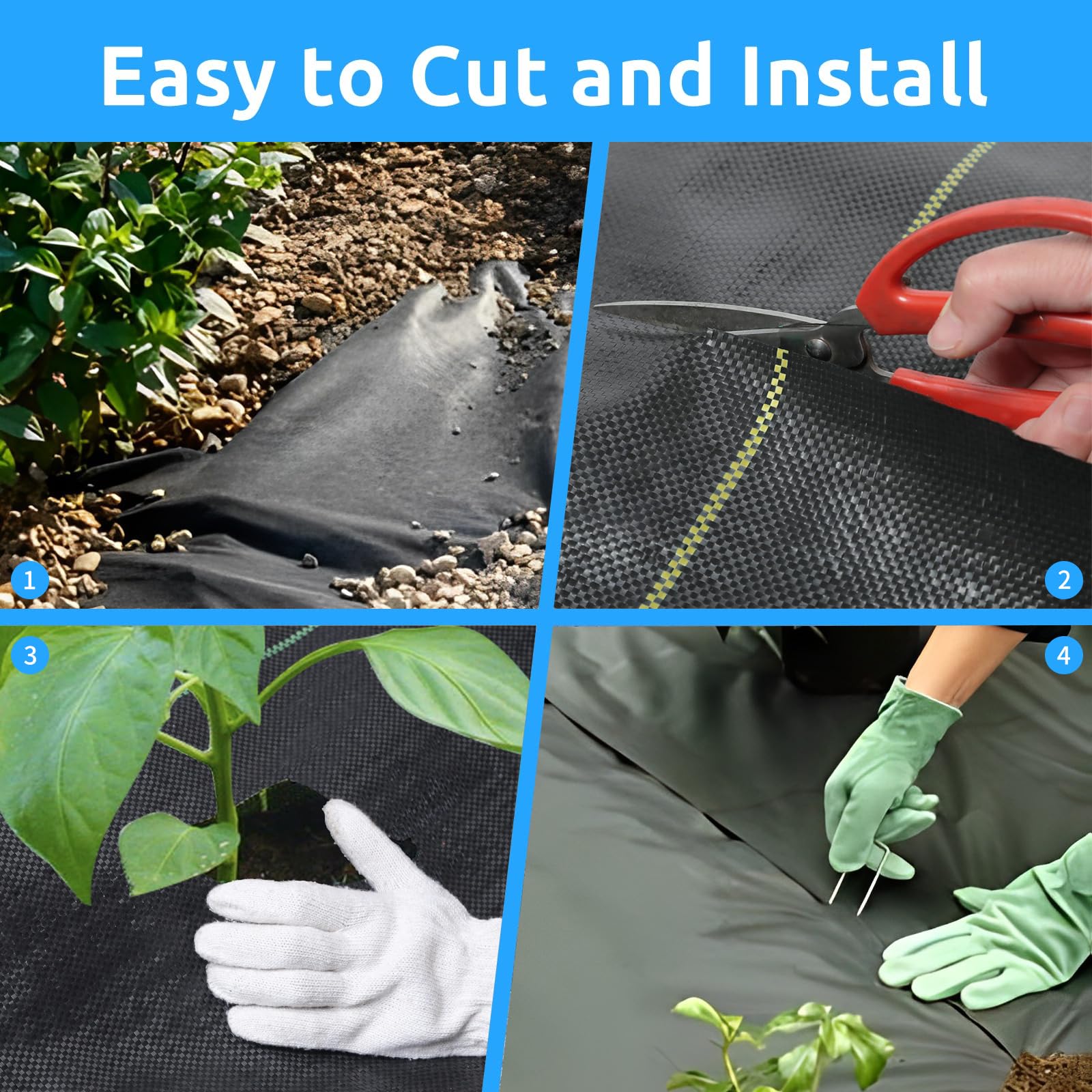 canaページ Amazon.com : KANAGAWA 8ftx300ft Premium Weed Barrier