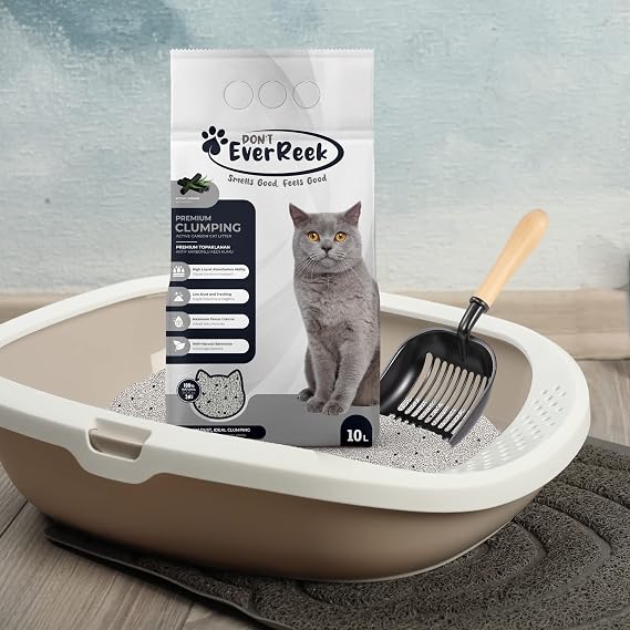 Ever Reek Cat Litter (10 Liters, Activated Carbon)