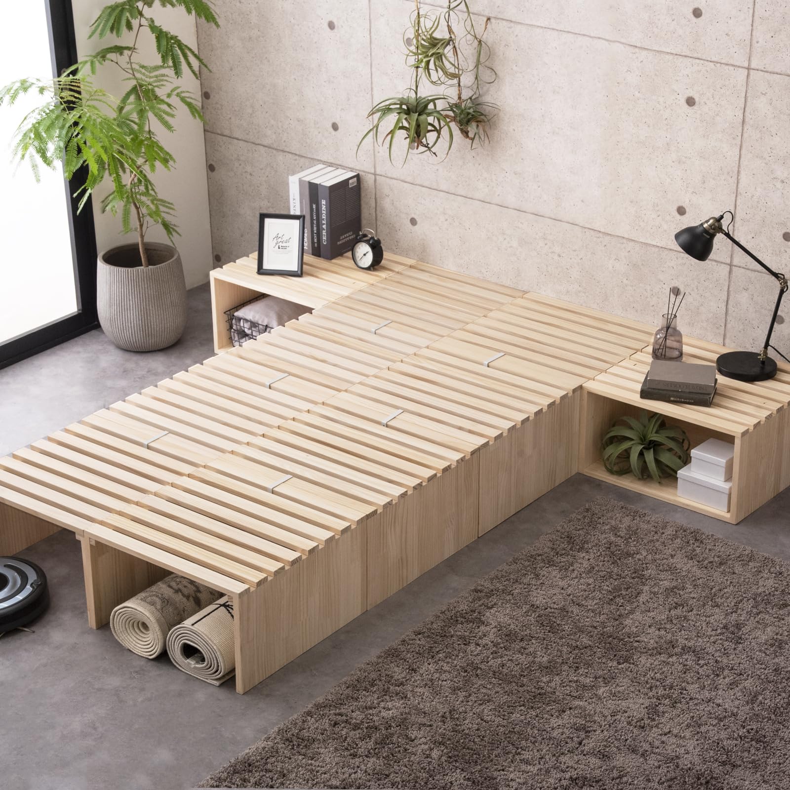 タンスのゲン　すのこ　パレットベッド　 パレット8枚　シングルサイズ tansu_99900504