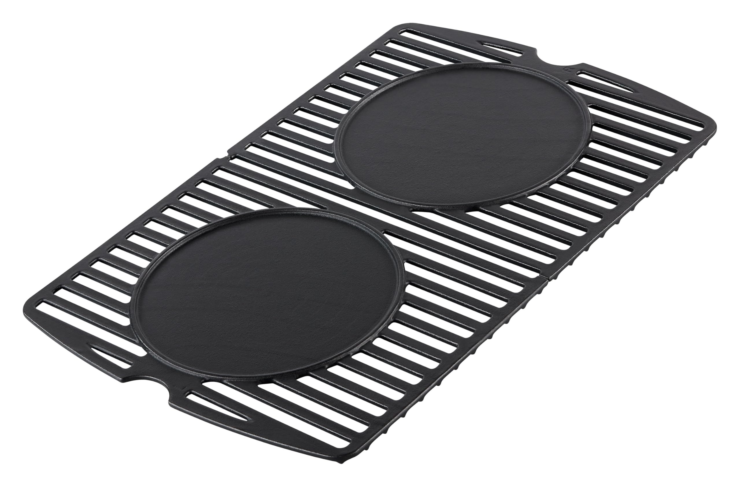Enders® Wendegrillrost aus Gusseisen, 2-TLG. Für Enders® Urban II (Pro) und Explorer II, Grillzubehör, Grillrost, mit integrierter Flammenabdeckung, aus emailliertem Gusseisen, #2107