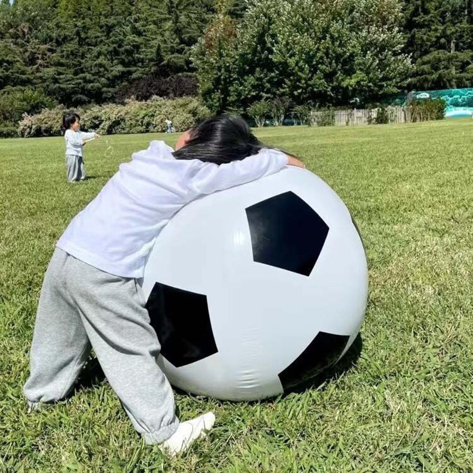 Ballon de plage de football, ballons de plage de football gonflables | Ballon de plage gonflable pour sports de plein air - amusants à grande balle gonflable, d' à la plage et à la pisci