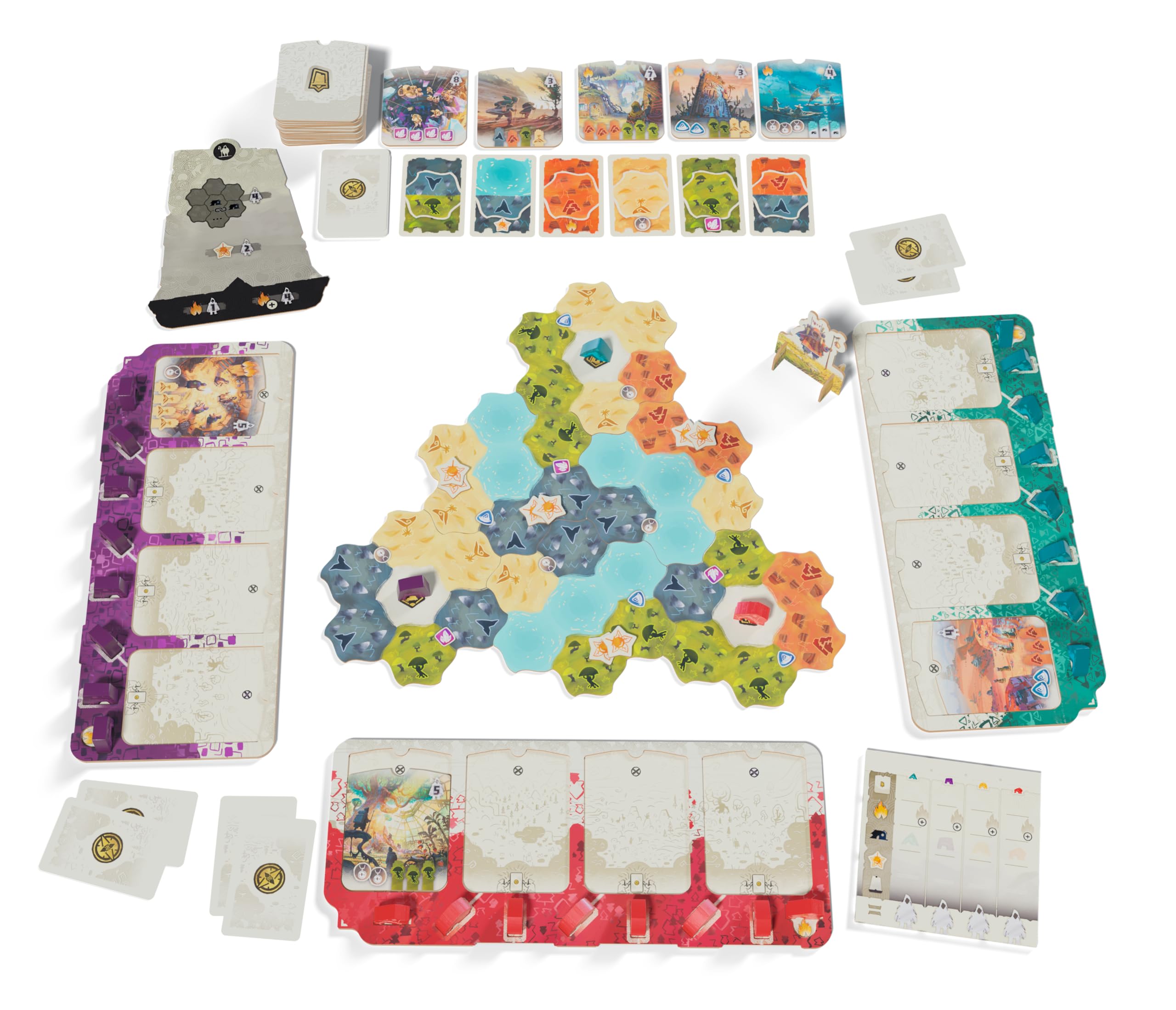 Asmodee | Dewan | Strategiczna gra planszowa | Wiek 10+ | 2-4 gracze | 40+ minut gry angielski