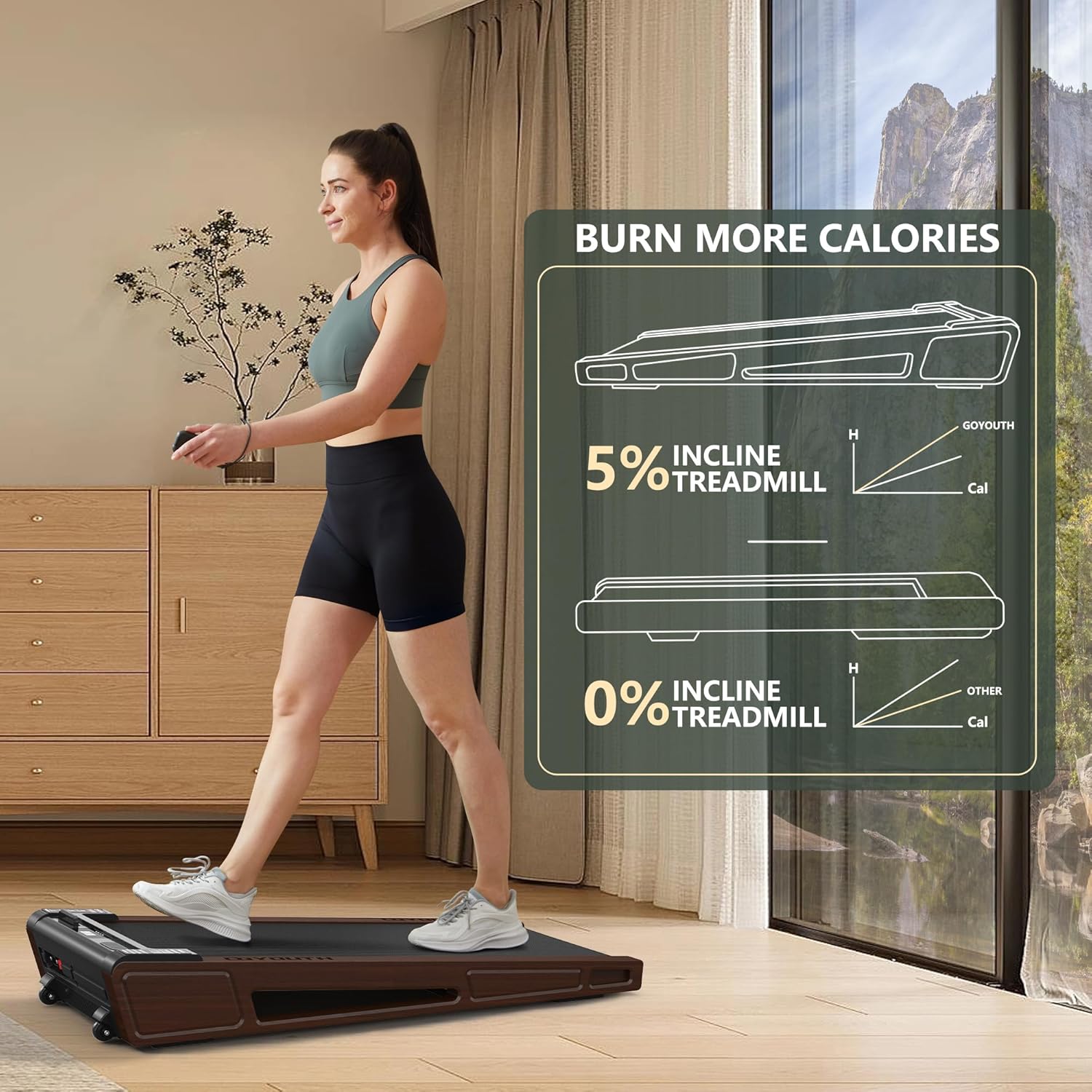 Benefits of uphill running, showing increased strength and endurance, and reduced risk of injury.