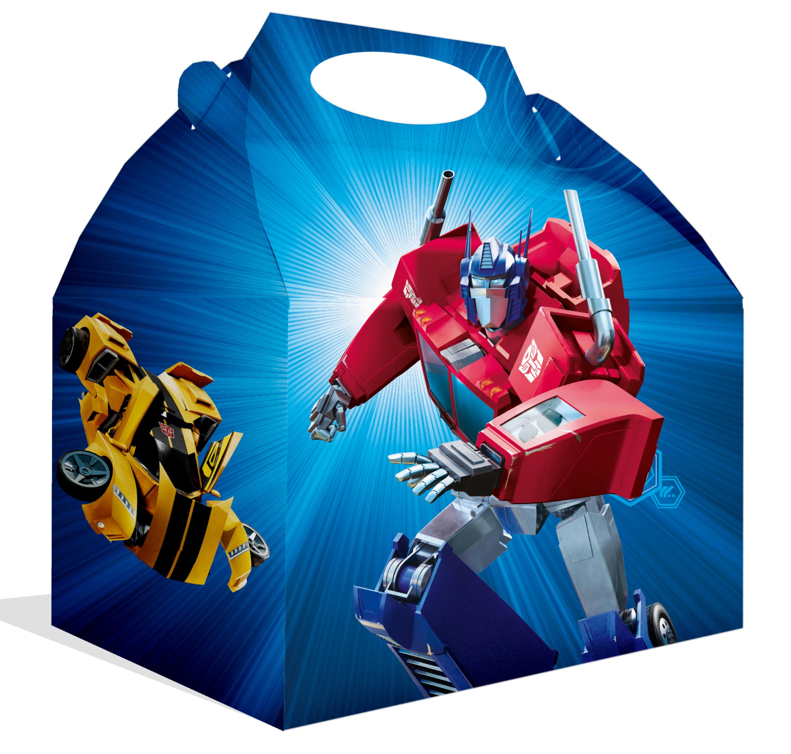 Anila's Transformers Party Cardboard Boxes for snacks, treats and party favours, Ages 3+ (Transformers-12 Boxes)