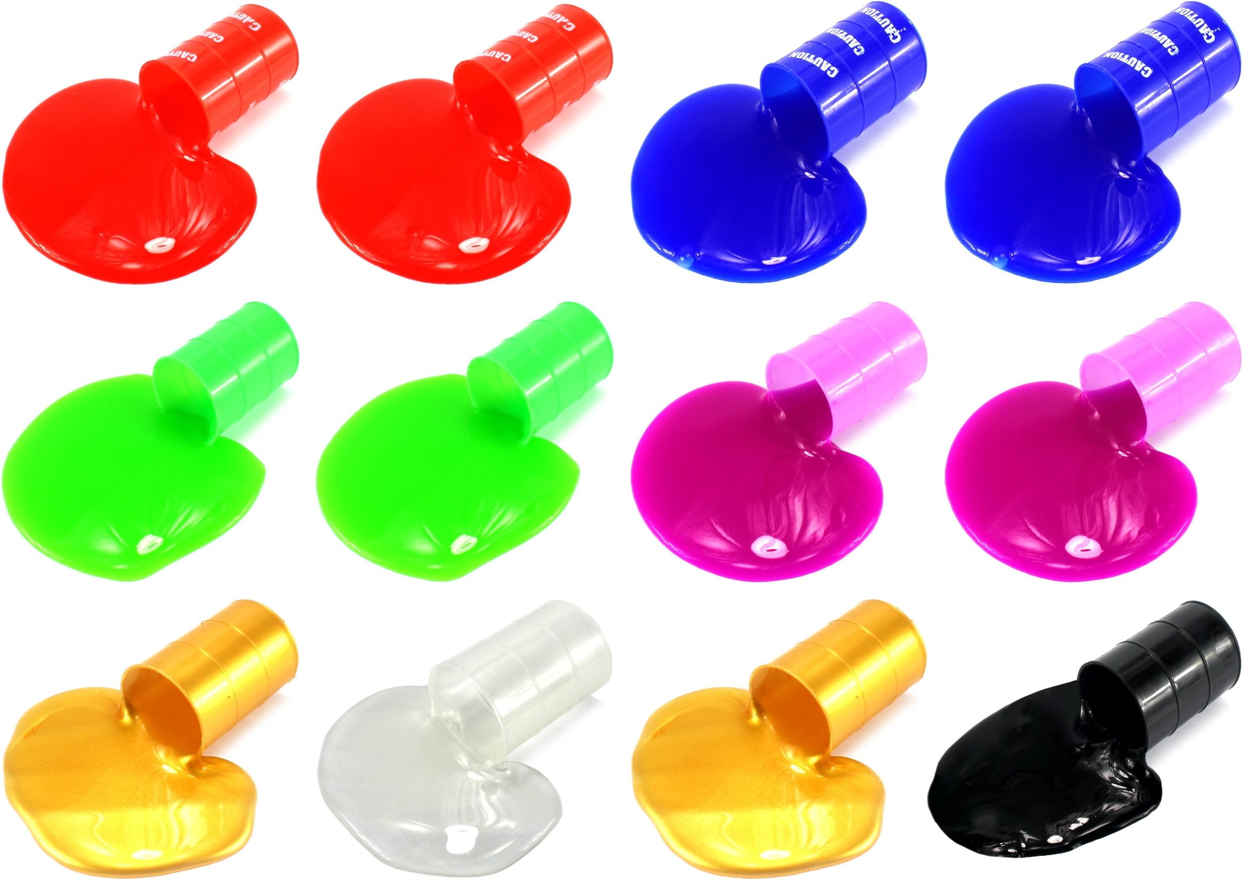 Novelty Toys Set of 12 Barrel o' Slime Children's Kid's Toy Slime Putty (Colors May Vary)