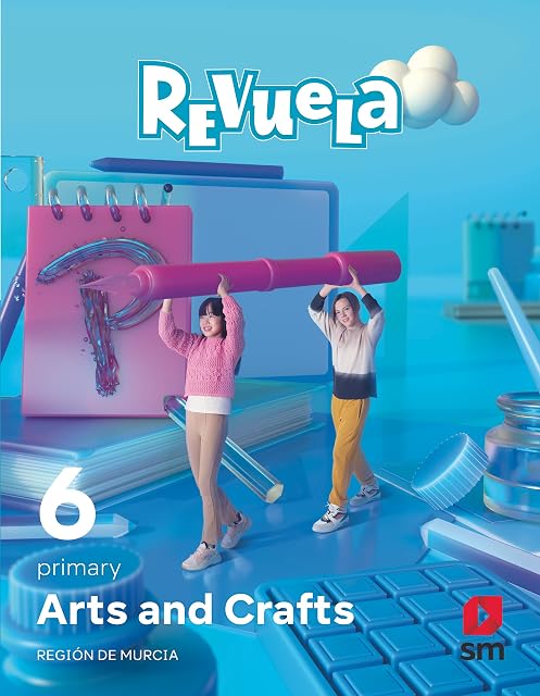 Portada de Arts and Crafts 6º Primary. Serie Revuela