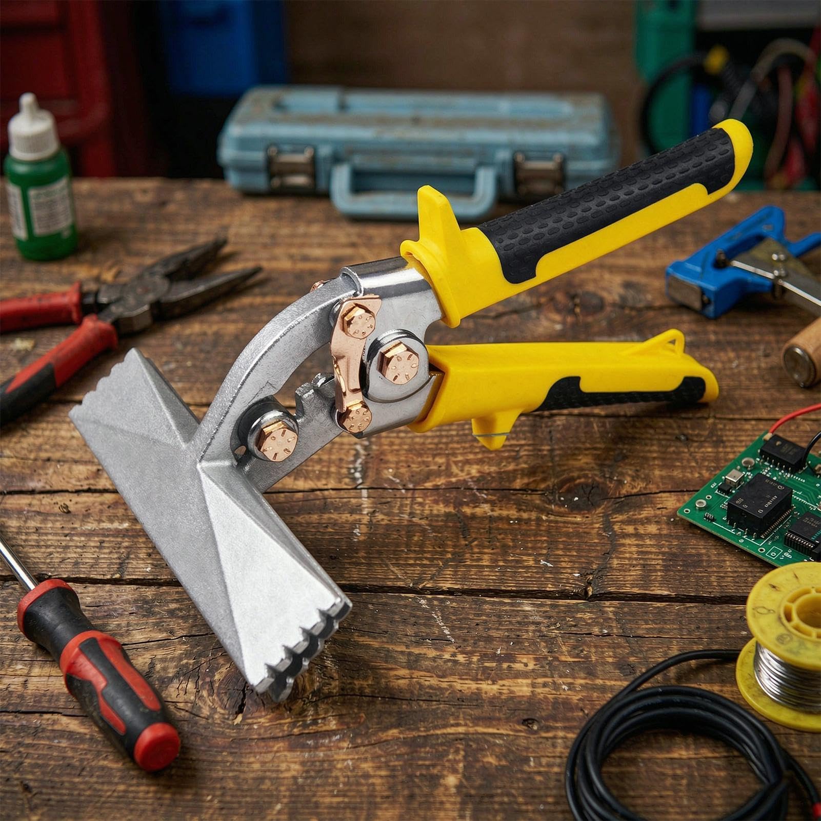 Pinzas Engatilladoras Pinza Curvada Ergonómica de Mano para Engatillar y