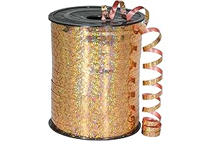 Rose Gold Metallic Curling Ribbon for Elevated Celebrations