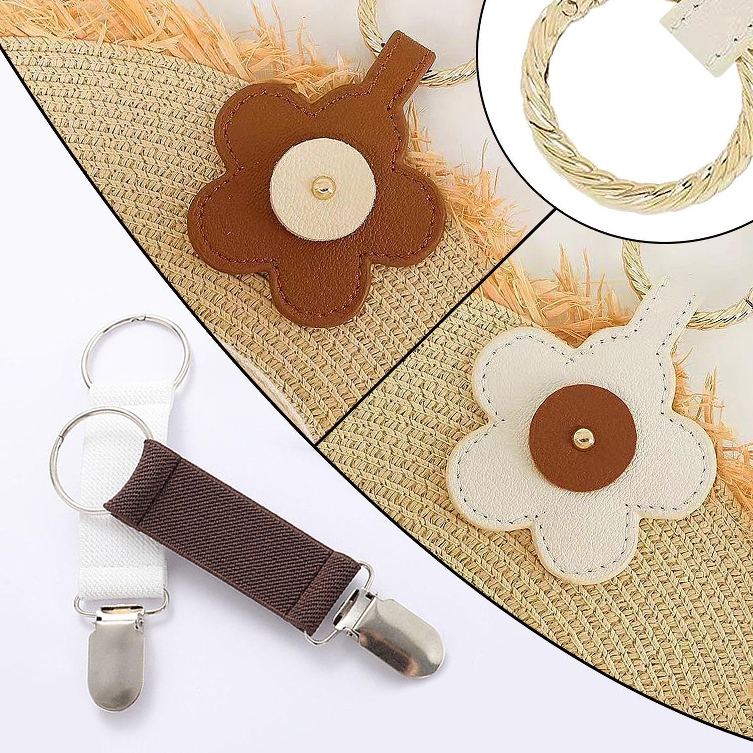 Clips Magnéticos para Sombreros Florales 2 Piezas