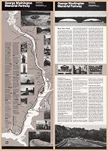 Historic Prints 18" x 24" 1985 Map of Columbia George Washington Memorial Parkway Virginia Maryland