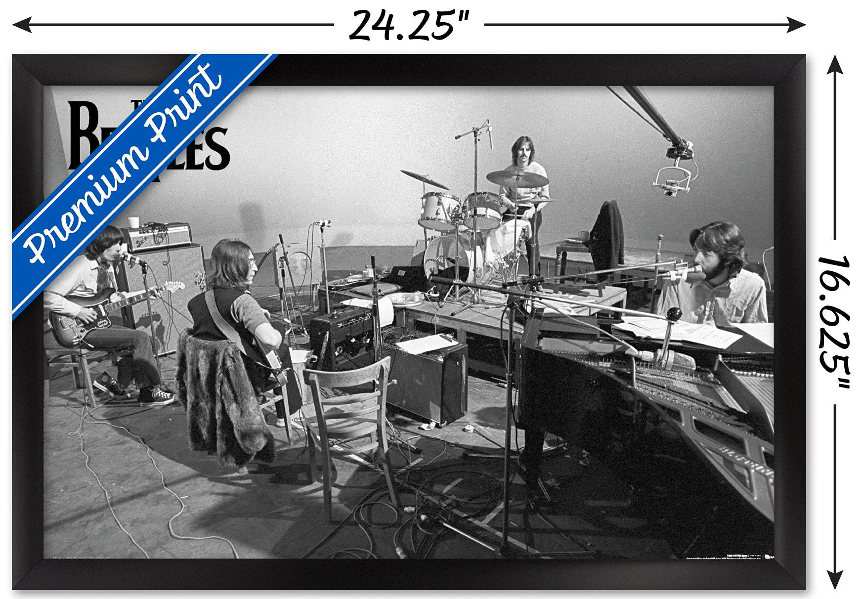 Amazon.com: The Beatles - Let It Be Studio Wall Poster, 22.4L