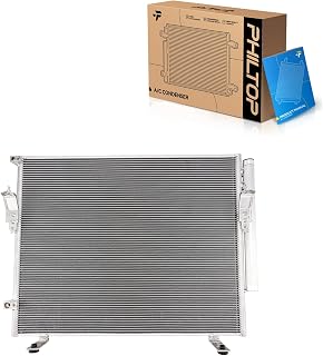 PHILTOP 3598 Air Conditioning A/C Condenser for Toyota Sequoia 2008-2019,Toyota Tundra 2010-2014 V6 4.0L,Toyota Tundra 2010-2014 V8 4.6L V8 5.7L,Toyota Tundra 2006-2009,Toyota Tundra 2015-2018