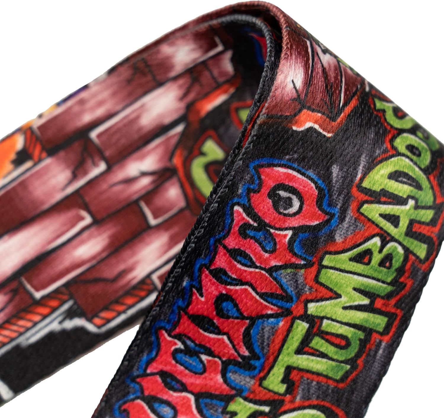 Corridos Tumbados Standard Guitar Strap, 2-Inch Wide Adjustable Guitar Strap, Durable Polyester with PU Leather Ends