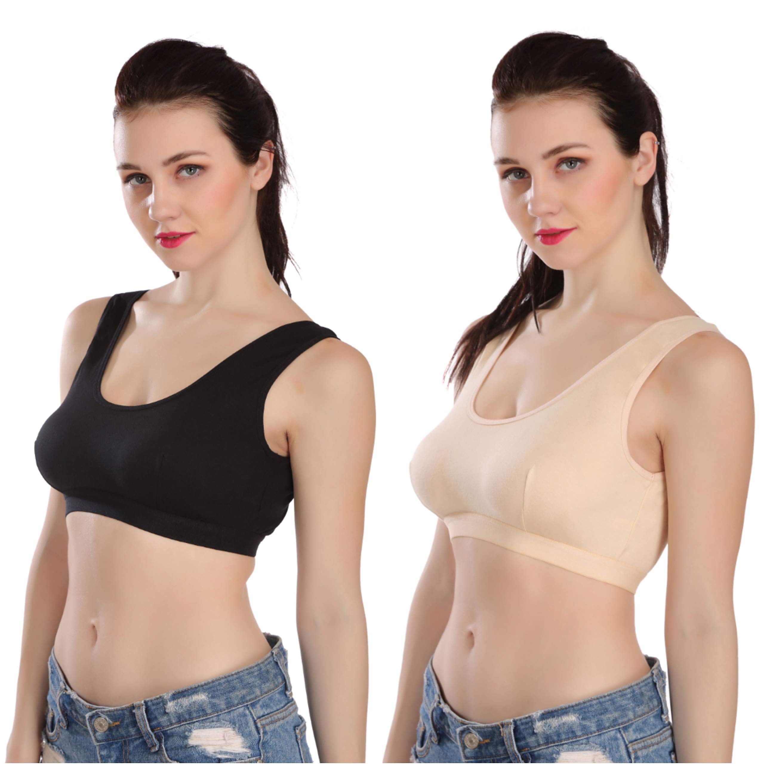 splash Women's Cotton Non Padded Non-Wired Sports Bra-picture-27