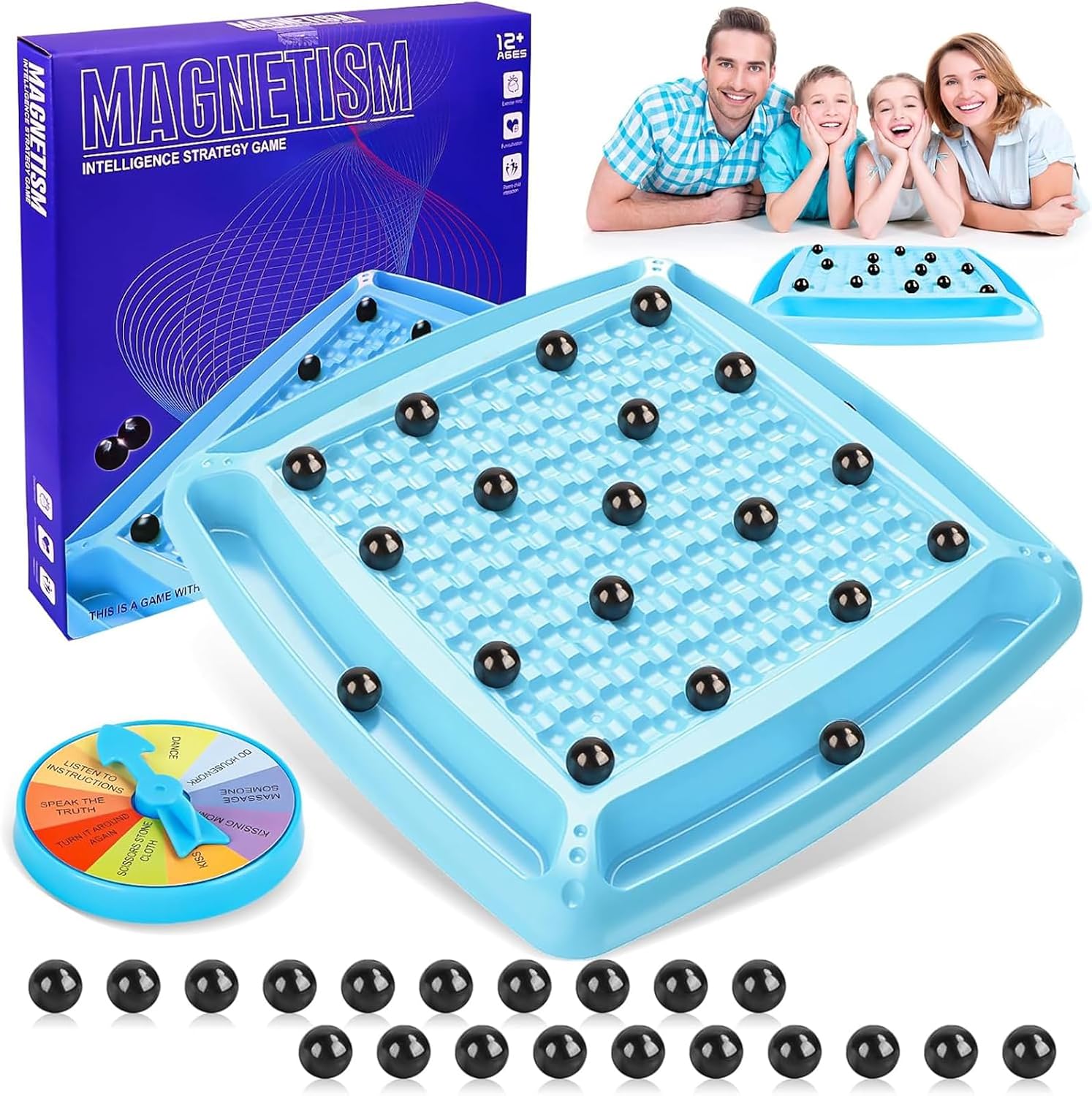 Produktbild von 24 Stück Magnetspiel,Magnetisches Schachspiel, Tischspiele