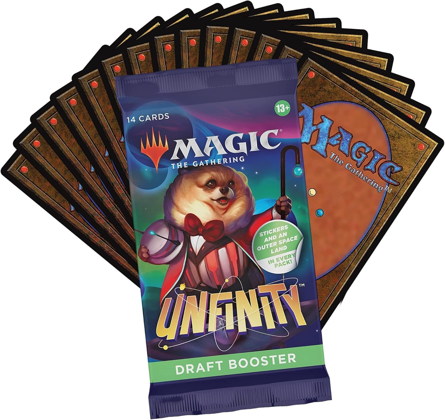 Magic: The Gathering Unfinity 3-Booster Draft Pack | 42 Magic Cards