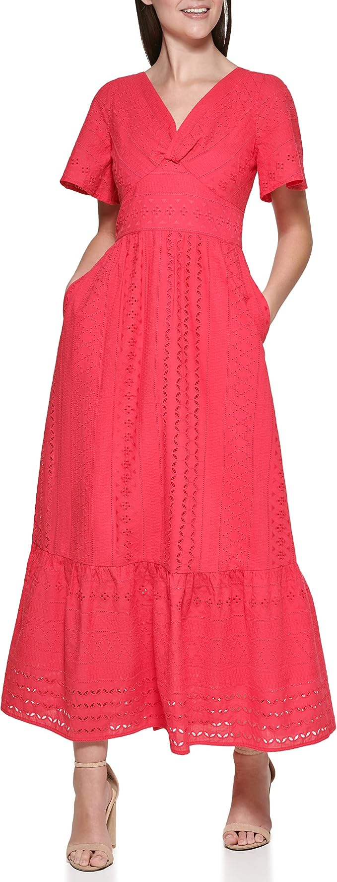 kensie Women's Black Maxi Dress at 