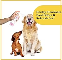 Vista 6 de Spray desodorizante para perros – Perfume perfumado de piña colada para perros malolientes – Spray de aseo seguro y refrescante para perros