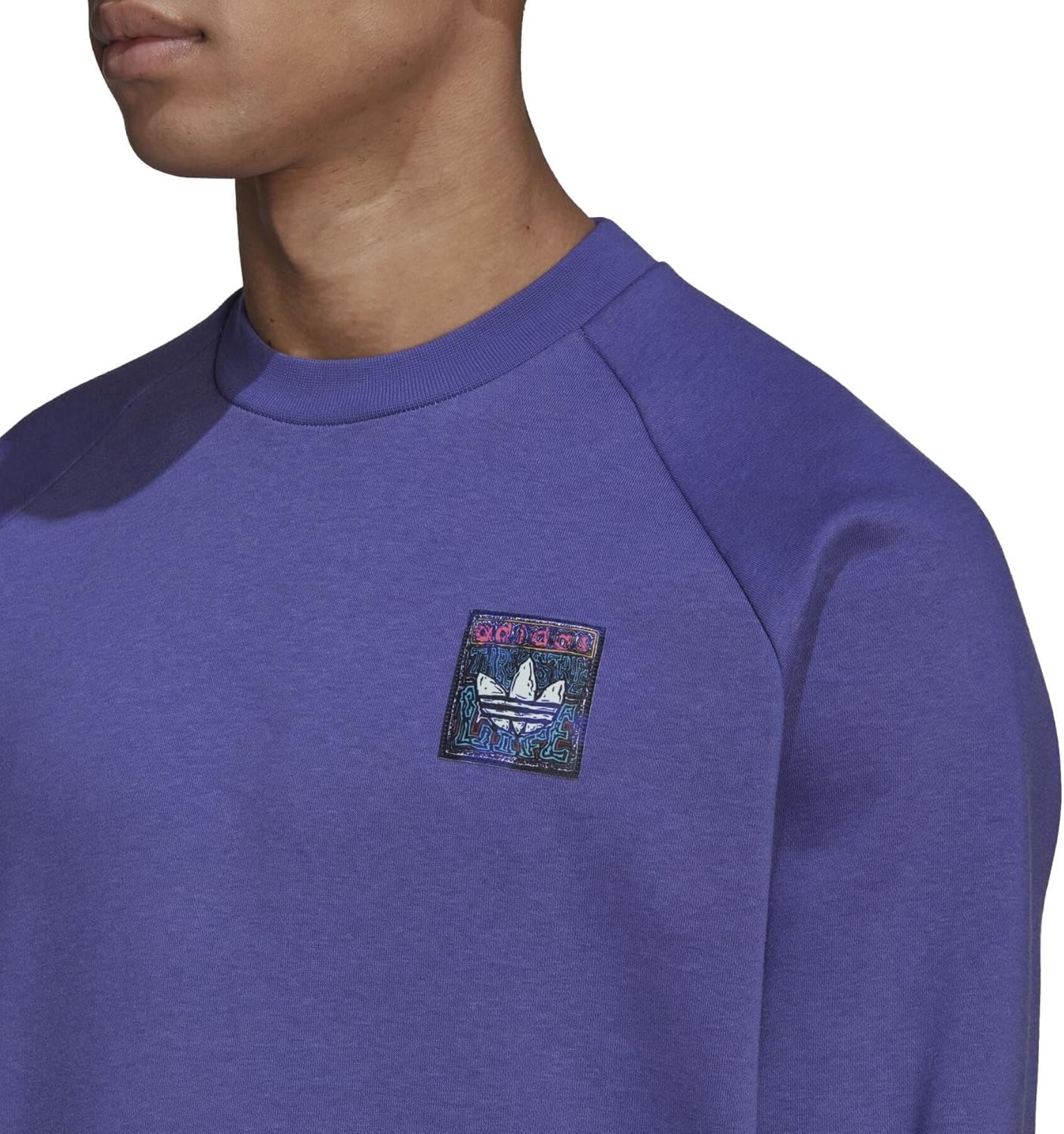 adidas Originals Men's Graphic Crew Sweatshirt - Image 4