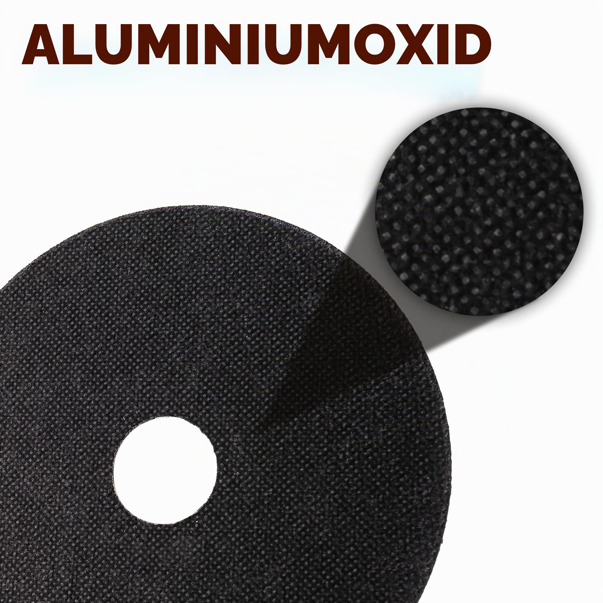 50 x IPOTOOLS Trennscheibe 125 Metall – Schleifscheibe 125 Metall aus Edelstahl, Schleifscheibe 125 mm x 1,0 mm, für Metall, Stahl und Edelstahl, Metall, Edelstahl, Eisen