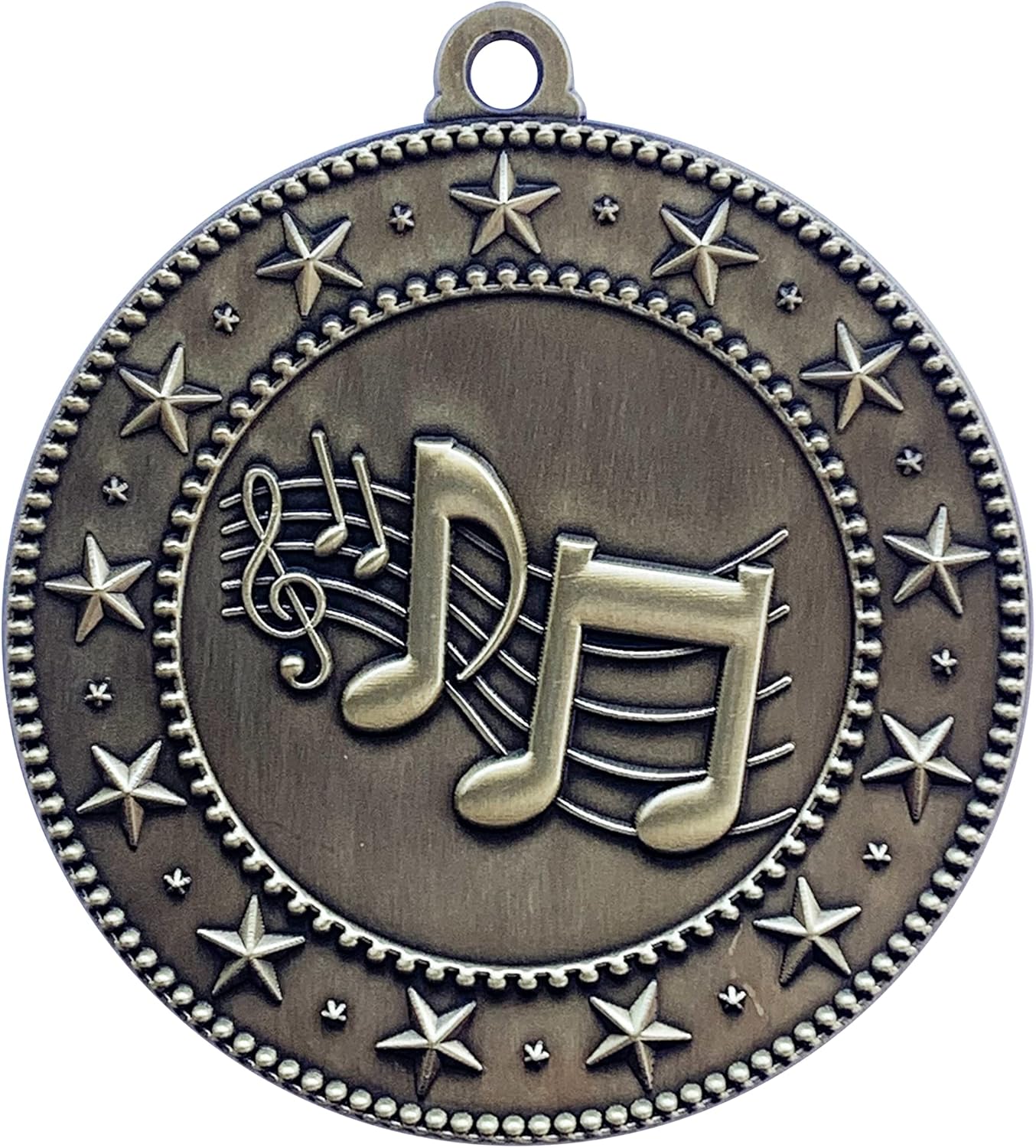 Express Medals Pack of 10 (or More) 2" Gold Music Award Medals Variations with or Without Engraving Personalization Engraved Custom Text Names Race Scouting