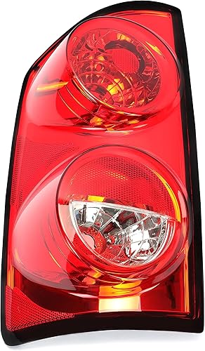 Miniatura 2 de HECASA Luz trasera compatible con Dodge Ram 150025003500 2007-2009 Pickup Conjunto de lámpara trasera de repuesto izquierdo para 55277303AB