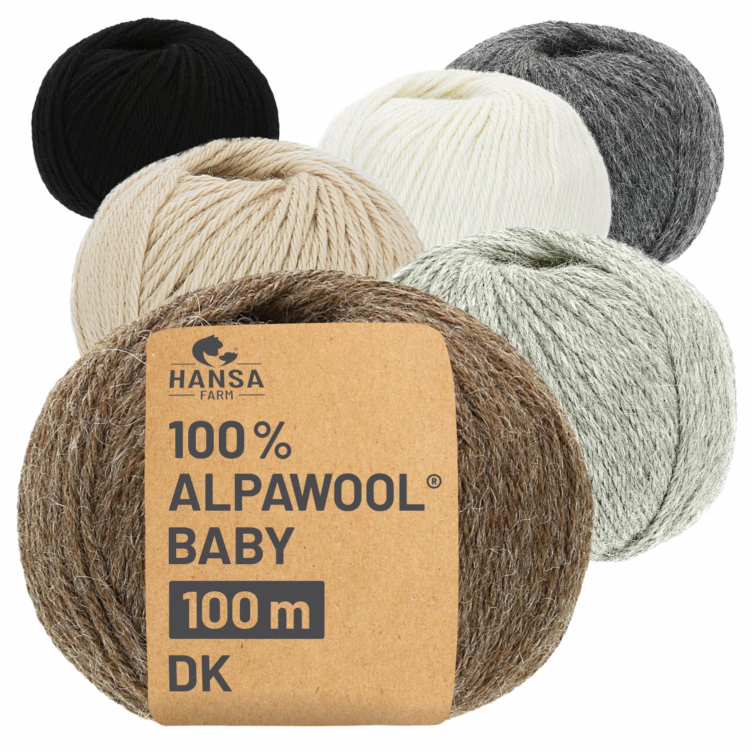 HANSA-FARM 100% Lana Alpaca Mix Set