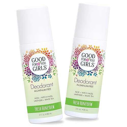 Miniatura 13 de Good for You Girls Desodorante natural sin aluminio para niños, preadolescentes, adolescentes, control de olores seguro y eficaz, roll-on