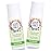 Good For You Girls Aluminum-Free, Natural Deodorant for Kids, Pre teens, Teens, Safe & Effective Odor Control, Clear Roll-On, Natural Fragrance, Vegan, Made in USA | Fresh Honeydew, 3 oz (Pack of 2)