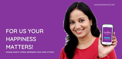 Pinkymind app for anxiety, depression & stress relief