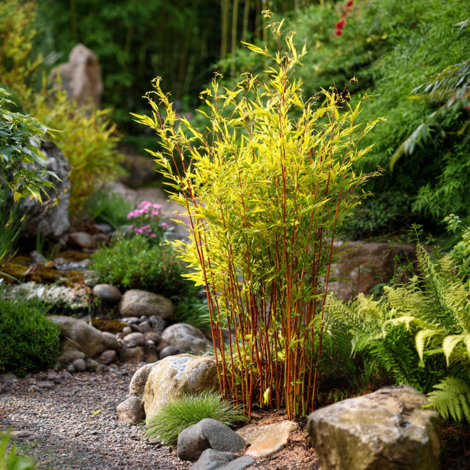 bambus immergrün ahrensburg Wuchernder Bambus Goldrohrbambus kaufen | Phyllostachys aurea -  Goldrohrbambus main image 1
