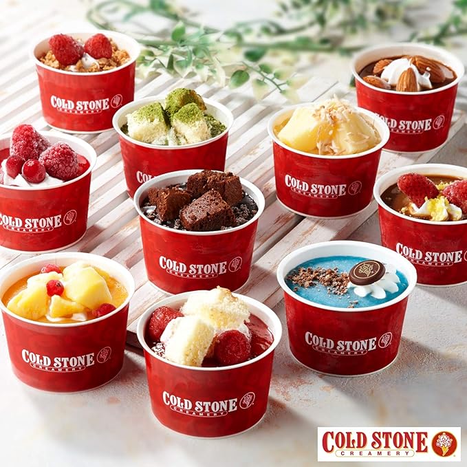 Amazon コールド ストーン クリーマリー ミニカップセット 美食サークル アイスクリーム 通販
