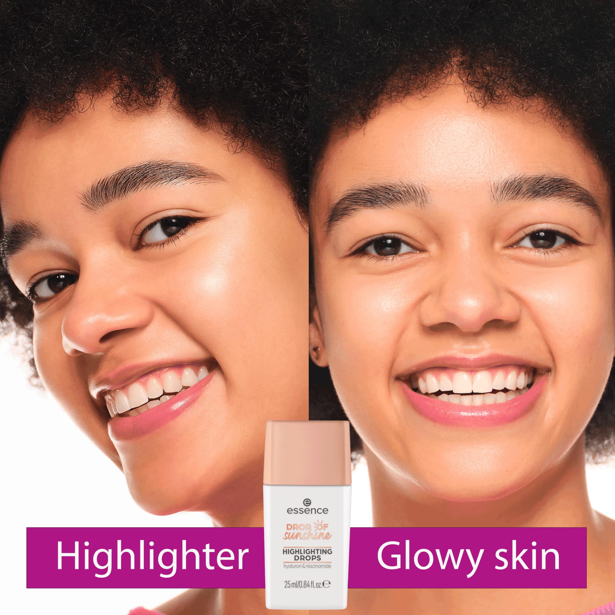 essence | Drop of Sunshine Highlighter Drops | Lightweight, Buildable, Hydrating Healthy Glow, Multi-Use Formula | Vegan & Cruelty Free