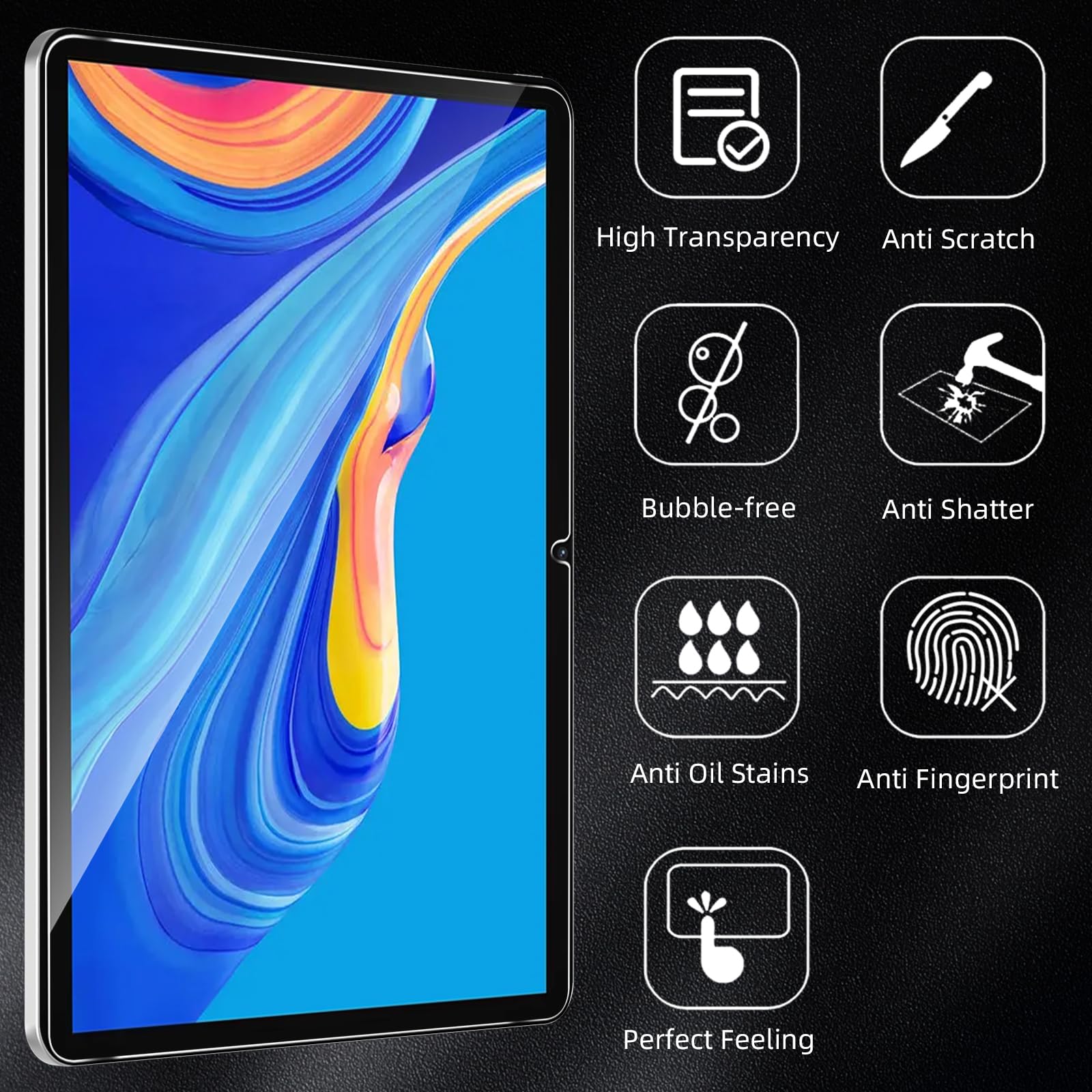 DOOGEE U11 U11 Pro Tab A9 Pro+ A9+ 11" Vetro Temperato Pellicola Protettiva 9H HD