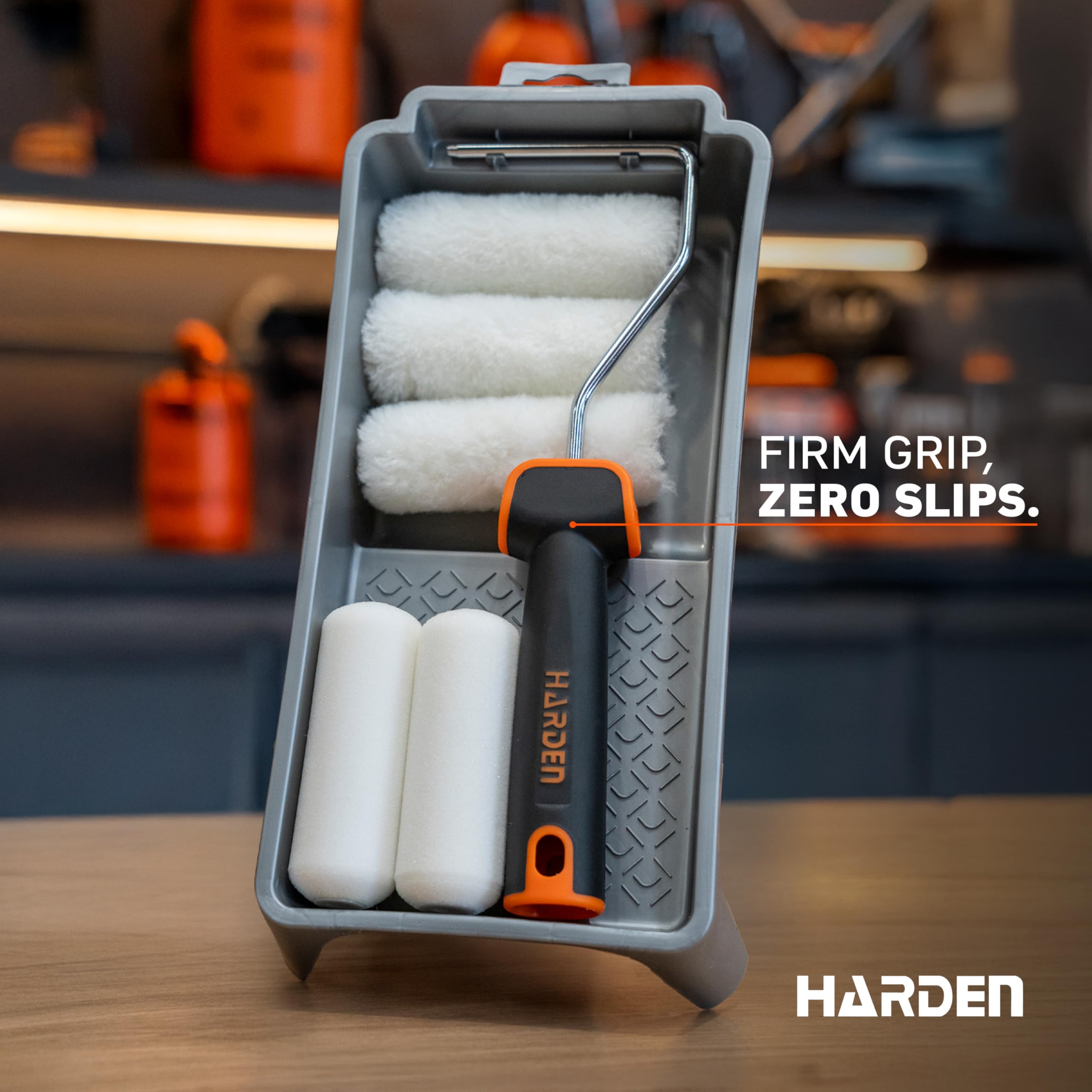 Harden Paint Roller Set - 7 Piece for Smooth Walls -4