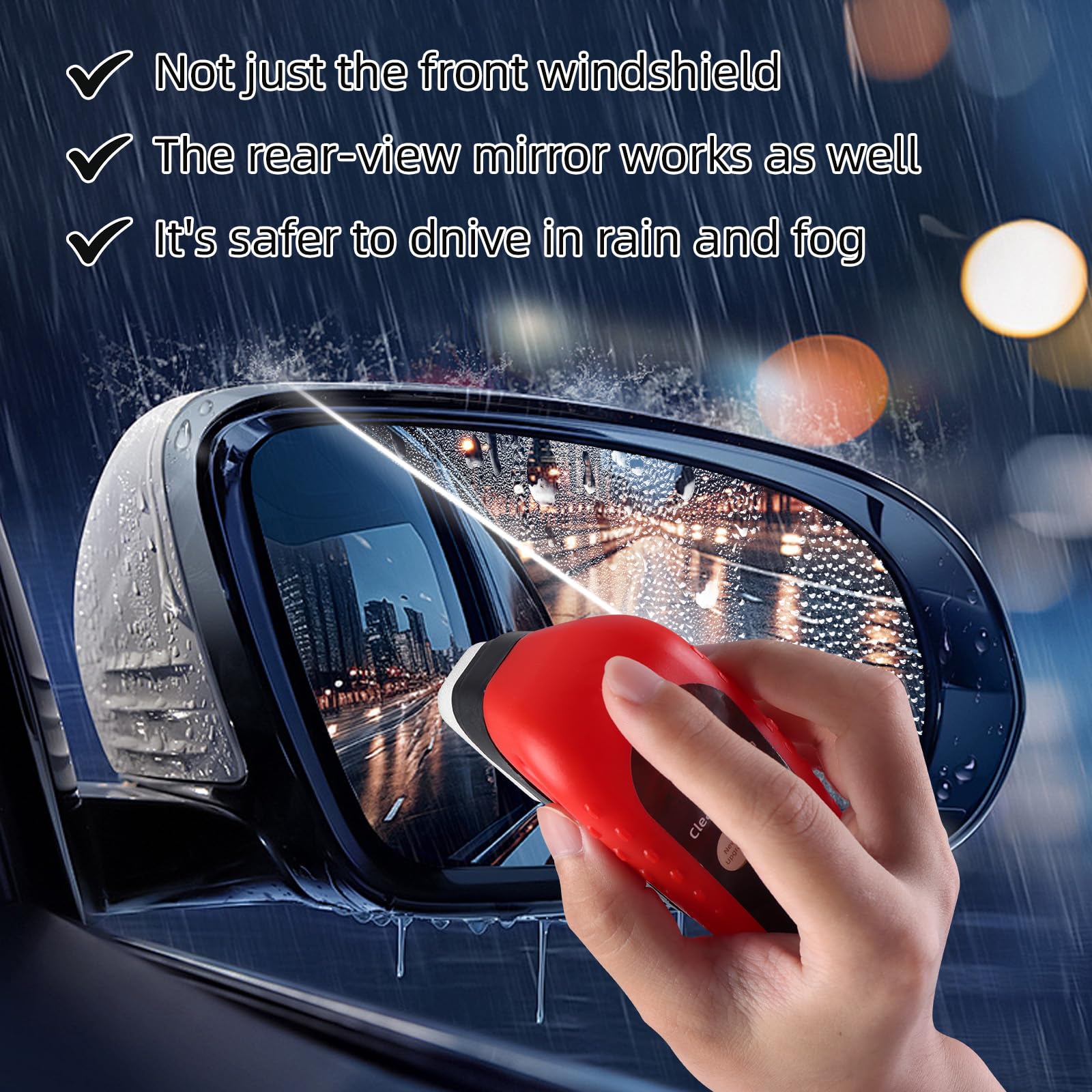 Automotive Oil Film Cleaning Brush, Glass Cleaning Board, Glass Cleaning Board For Windshield, Car Glass Oil Film Cleaner, Glass Coating For Windshield, 2024 New Glass Cleaning Board