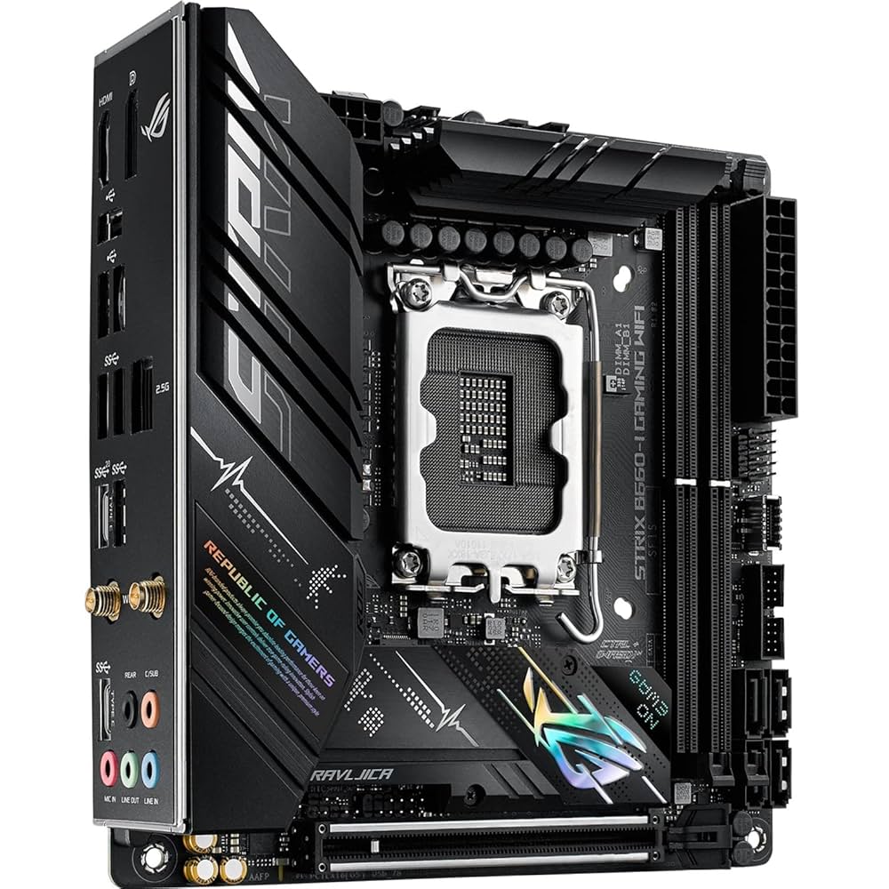 その他 ITX Rog strix B660i i5 13400f Ddr5 16gb ROG Strix B660-I Gaming WiFi｜Motherboards｜ASUS JAPAN