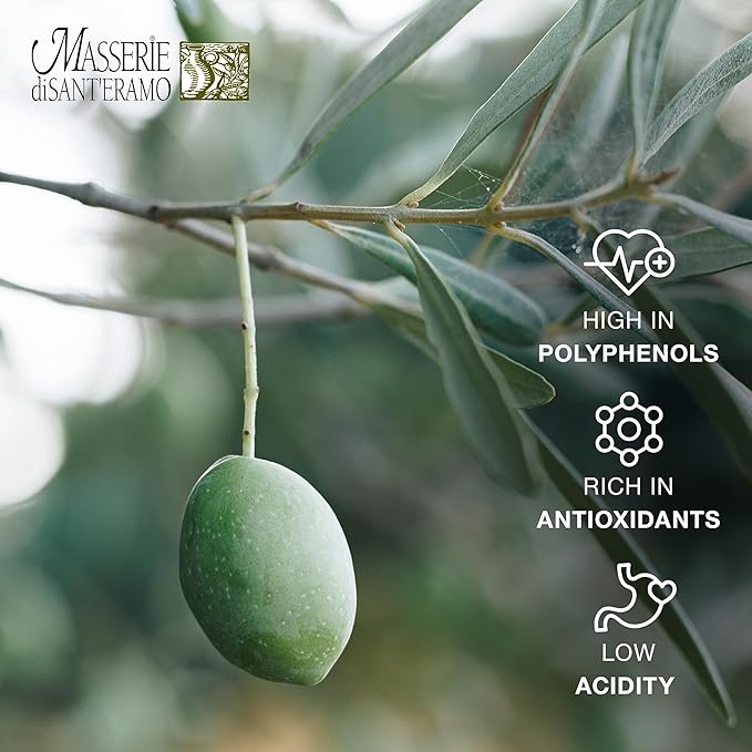 Masserie di Sant'Eramo Aceite de Oliva Extra Virgen 500 ml Pack 2 miniatura 3