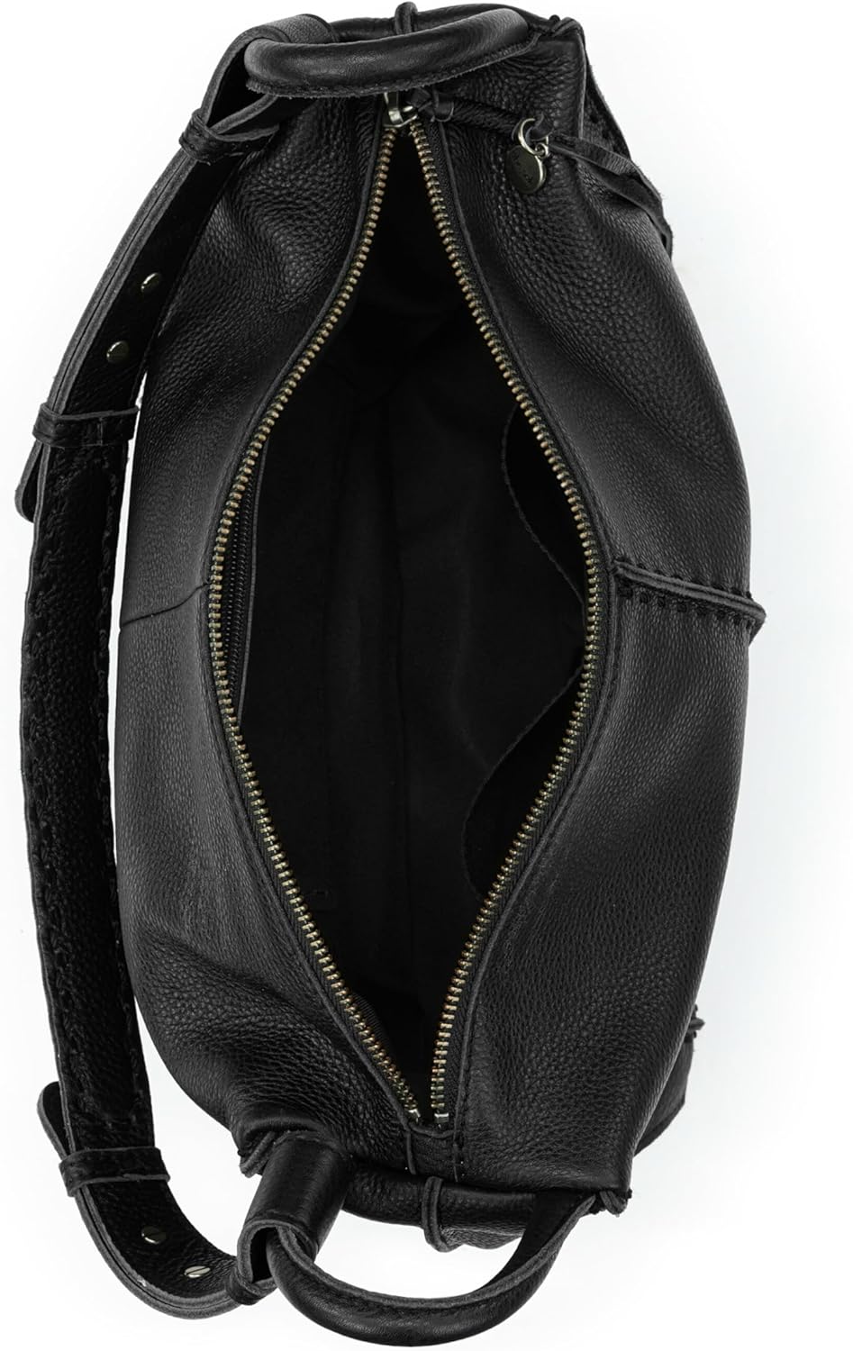 The Sak Los Feliz Hobo Purse - Premium Large Leather Women's Handbag for Everyday & Travel - Durable Purse With Zipper Pocket - Image 5