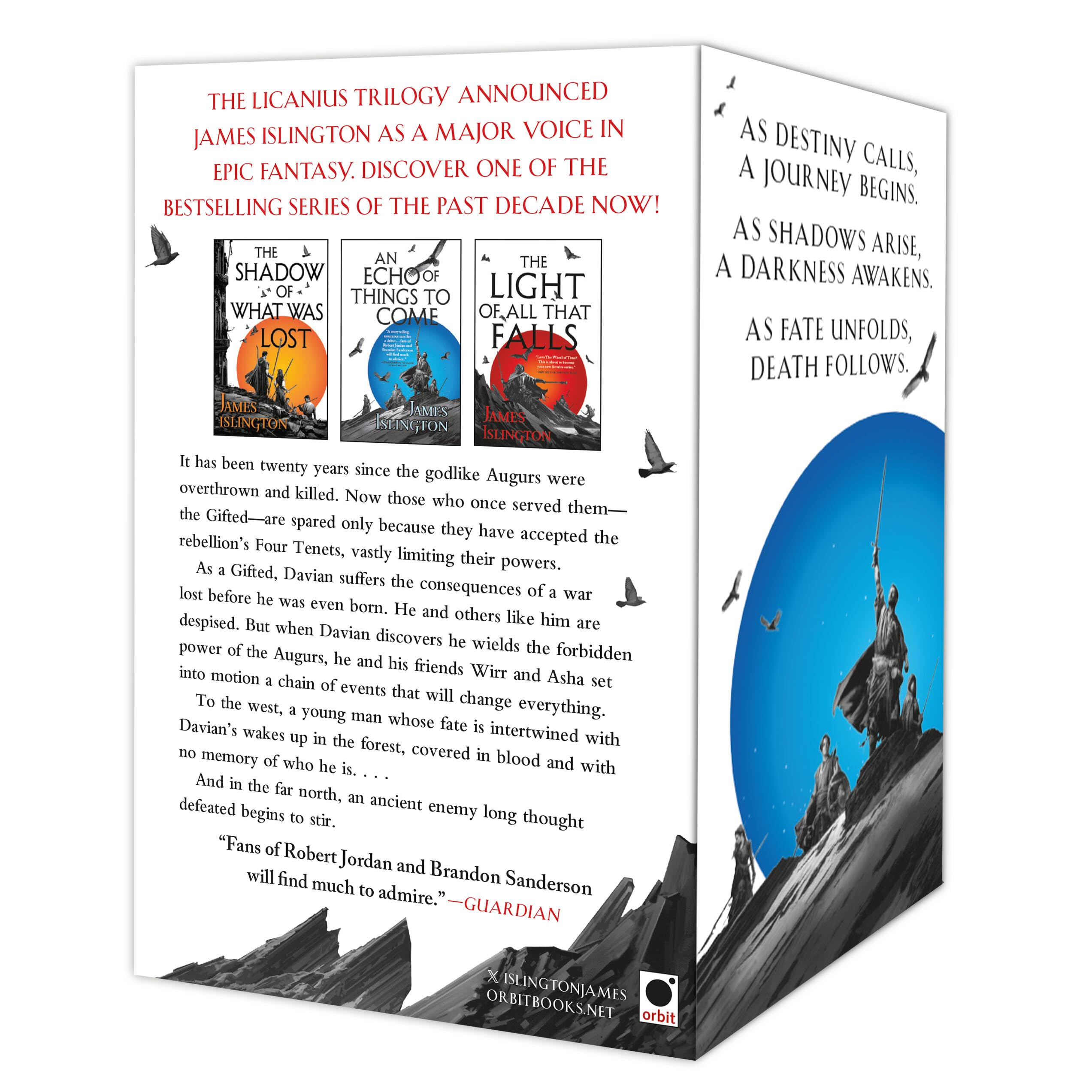 The Licanius Trilogy Boxed Set