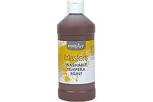 Little Masters Washable Paint by Handy Art - Gallon, Brown