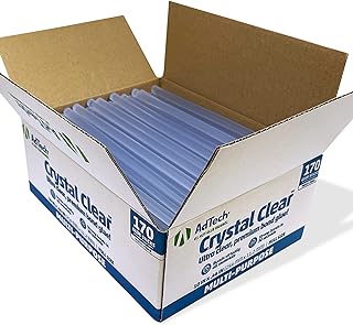 AdTech Hot Glue Sticks, 10 Inch Full Size, Clear, 170 Sticks